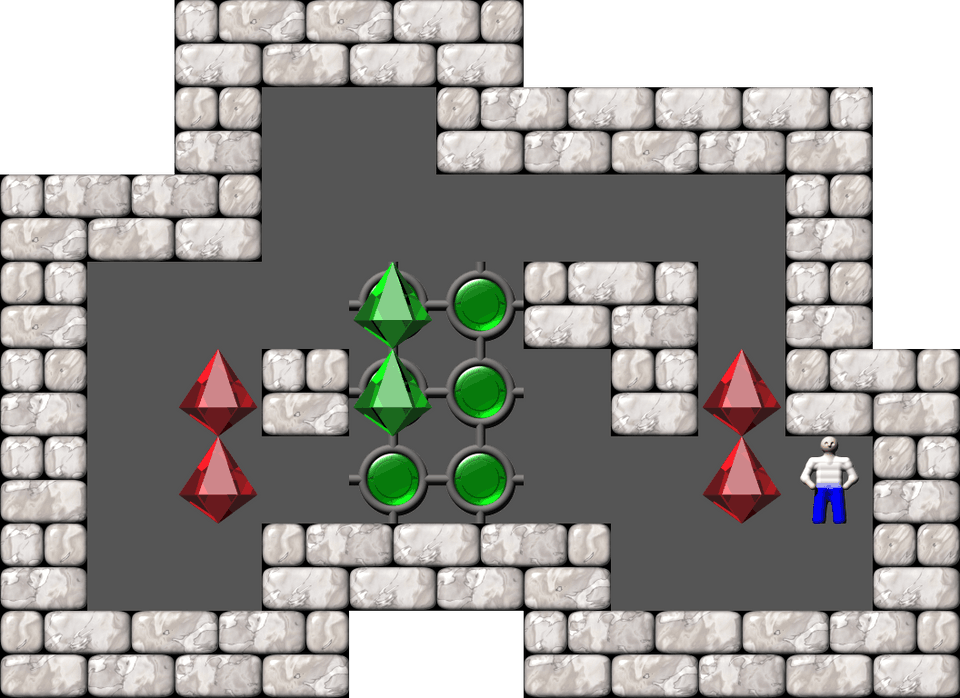 Sokoban Kenyam Set A level 16